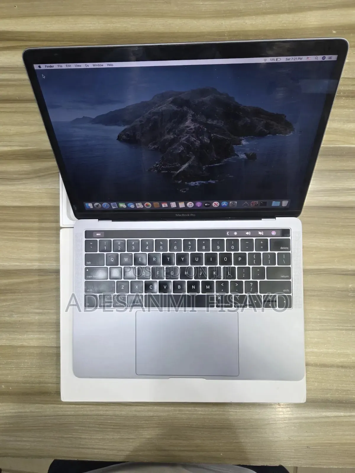 Laptop Apple MacBook Pro 2019 8GB Intel Core 5 SSD 256GB