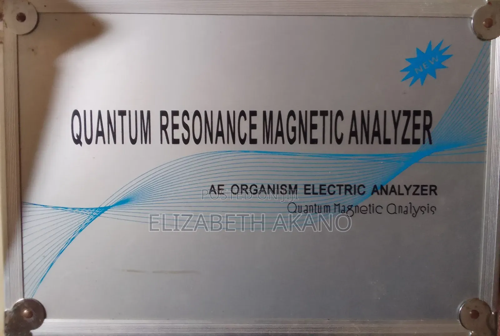Quantum Resonance Magnetic Analyser