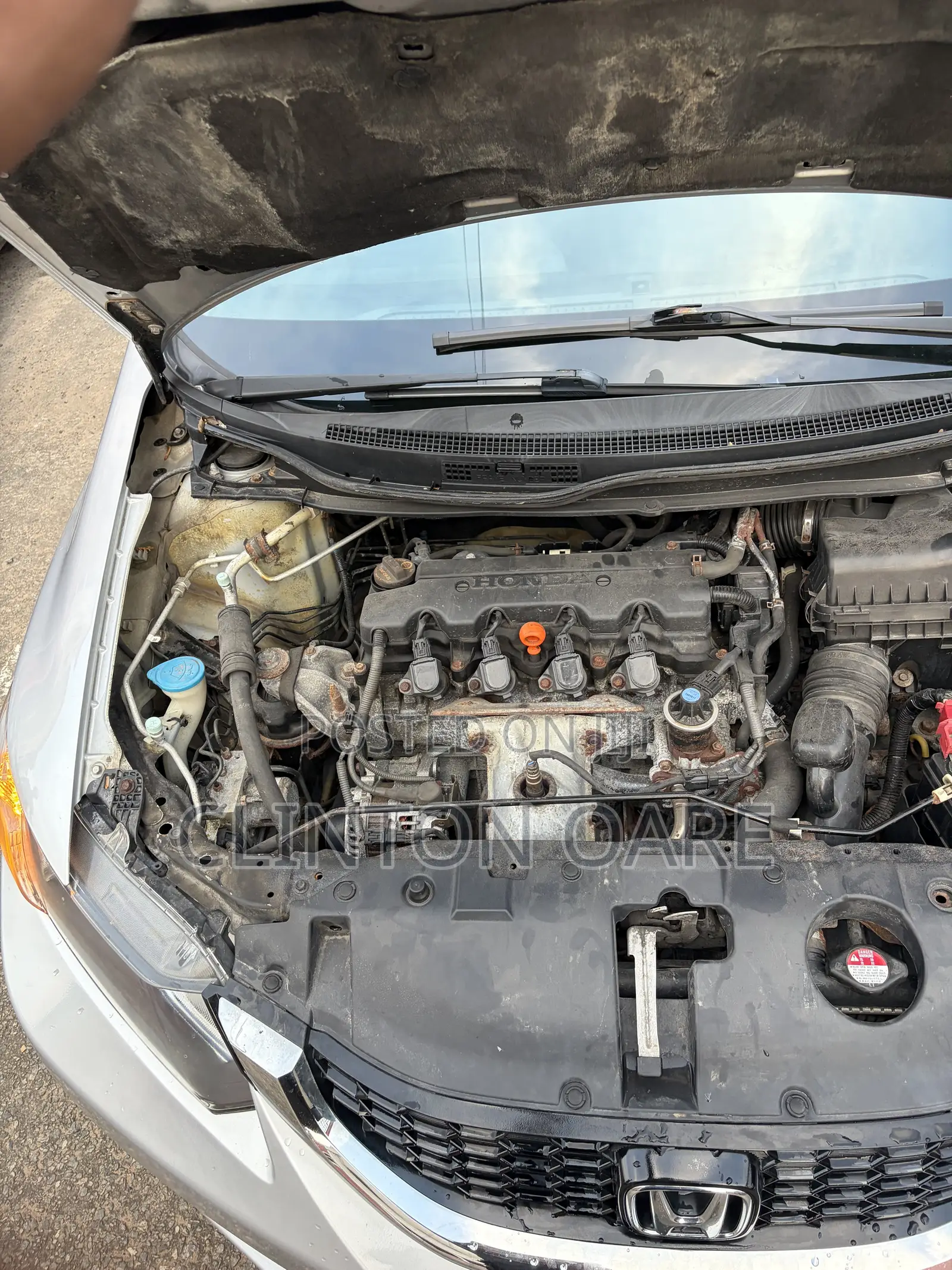 Honda Civic Sedan EX 2013 Silver