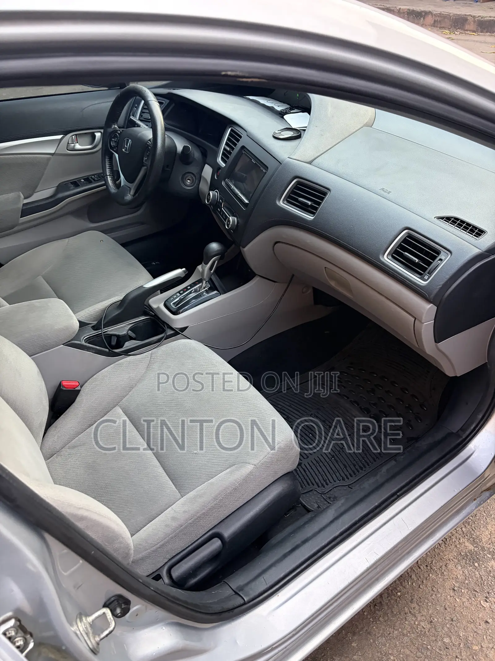 Honda Civic Sedan EX 2013 Silver