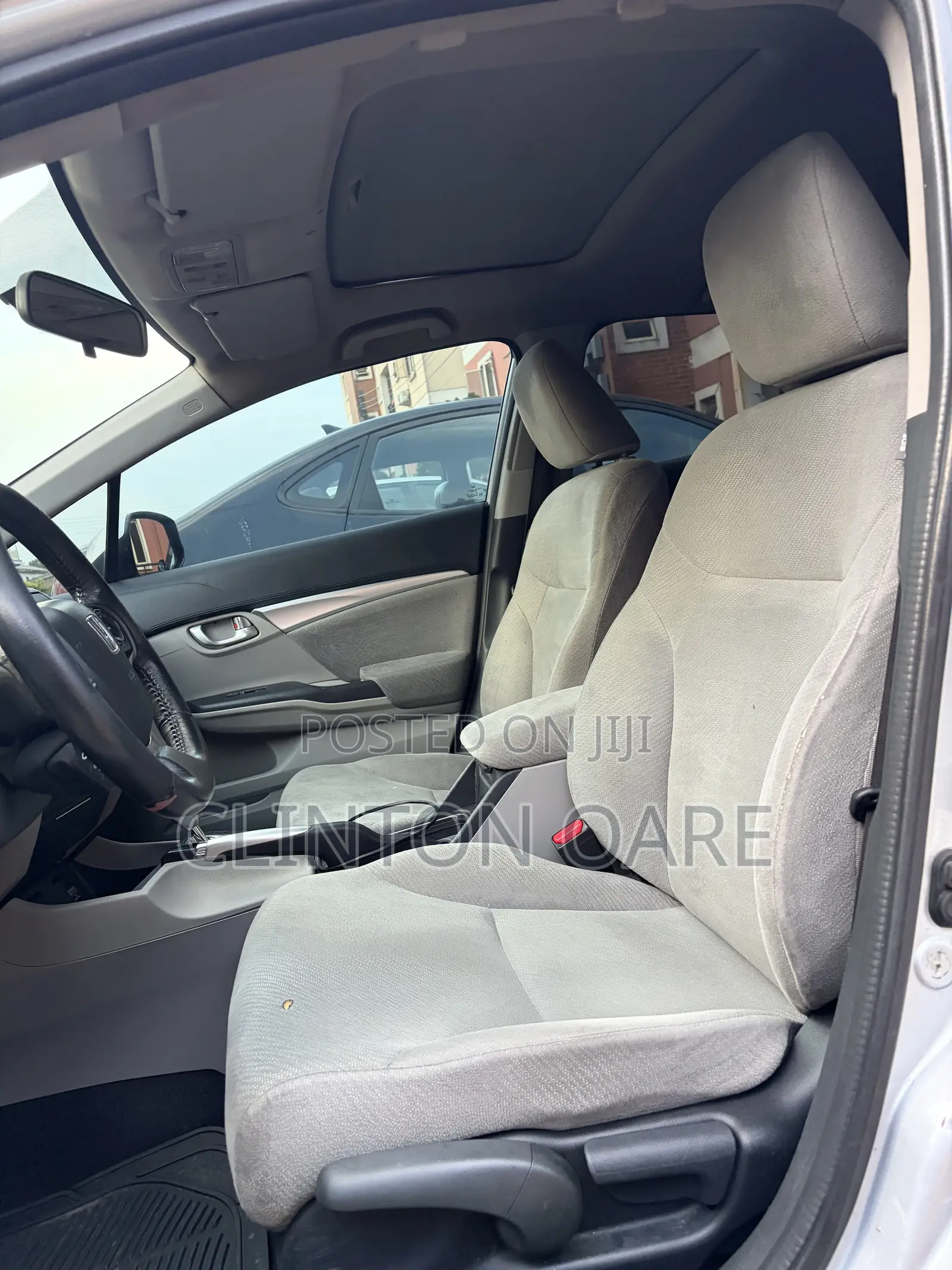 Honda Civic Sedan EX 2013 Silver