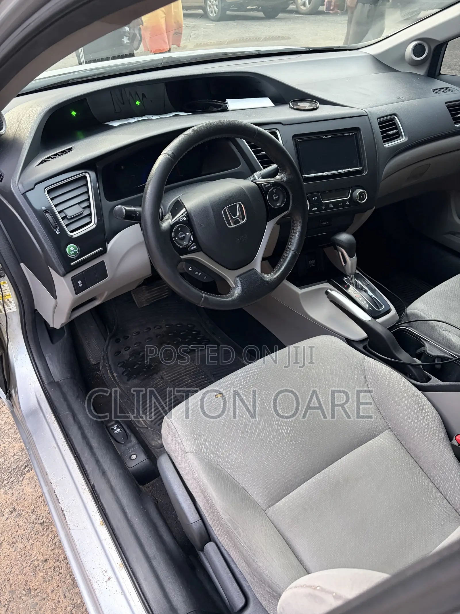 Honda Civic Sedan EX 2013 Silver