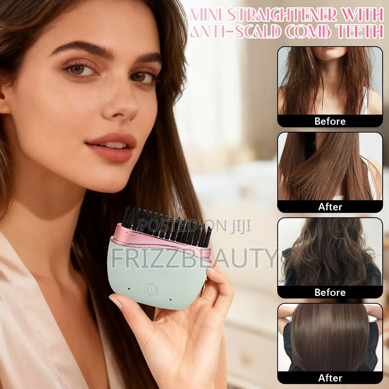 Wireless Hair Straightener