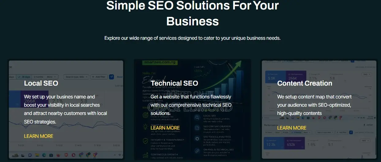 Seo Services in Lagos