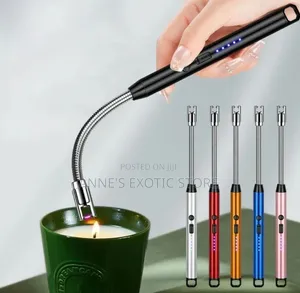 USB Rechargeable Electric Plasma Arc Lighter With Flexible Neck