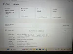 Laptop Lenovo ThinkPad T490s 8GB Intel Core i7 SSD 256GB