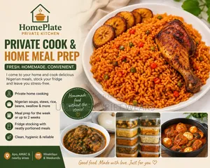 Private Cook Home Meal Prep Services – Apo/Amac