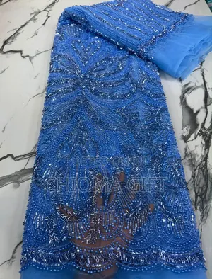 Luxury Hand Beaded Lace
