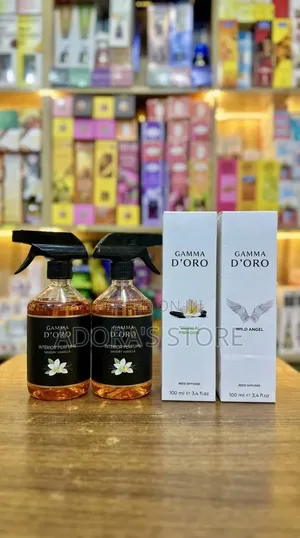 Gamma d'Oro Interior Perfume and Reed Diffuser Set