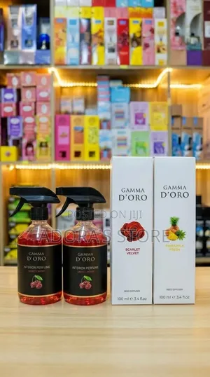 Gamma d'Oro Interior Perfume and Reed Diffuser Set