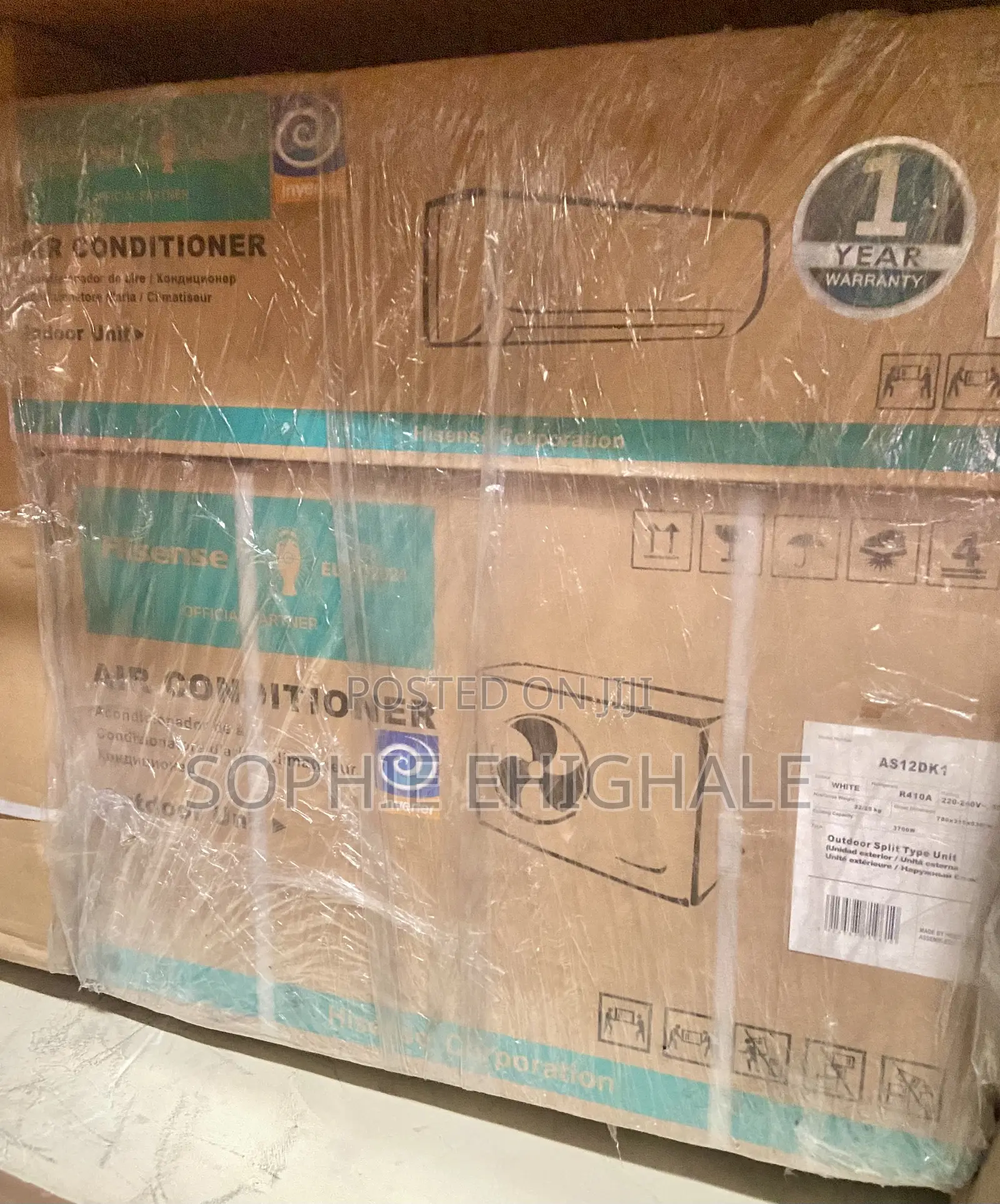 Hisense 1.5HP Inverter Split AC
