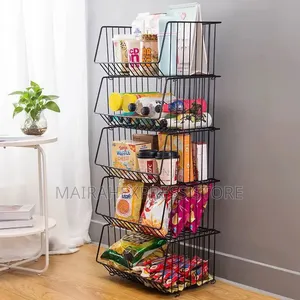 5 Layers Quality Multifunctional Movable Metal Rack 2st7