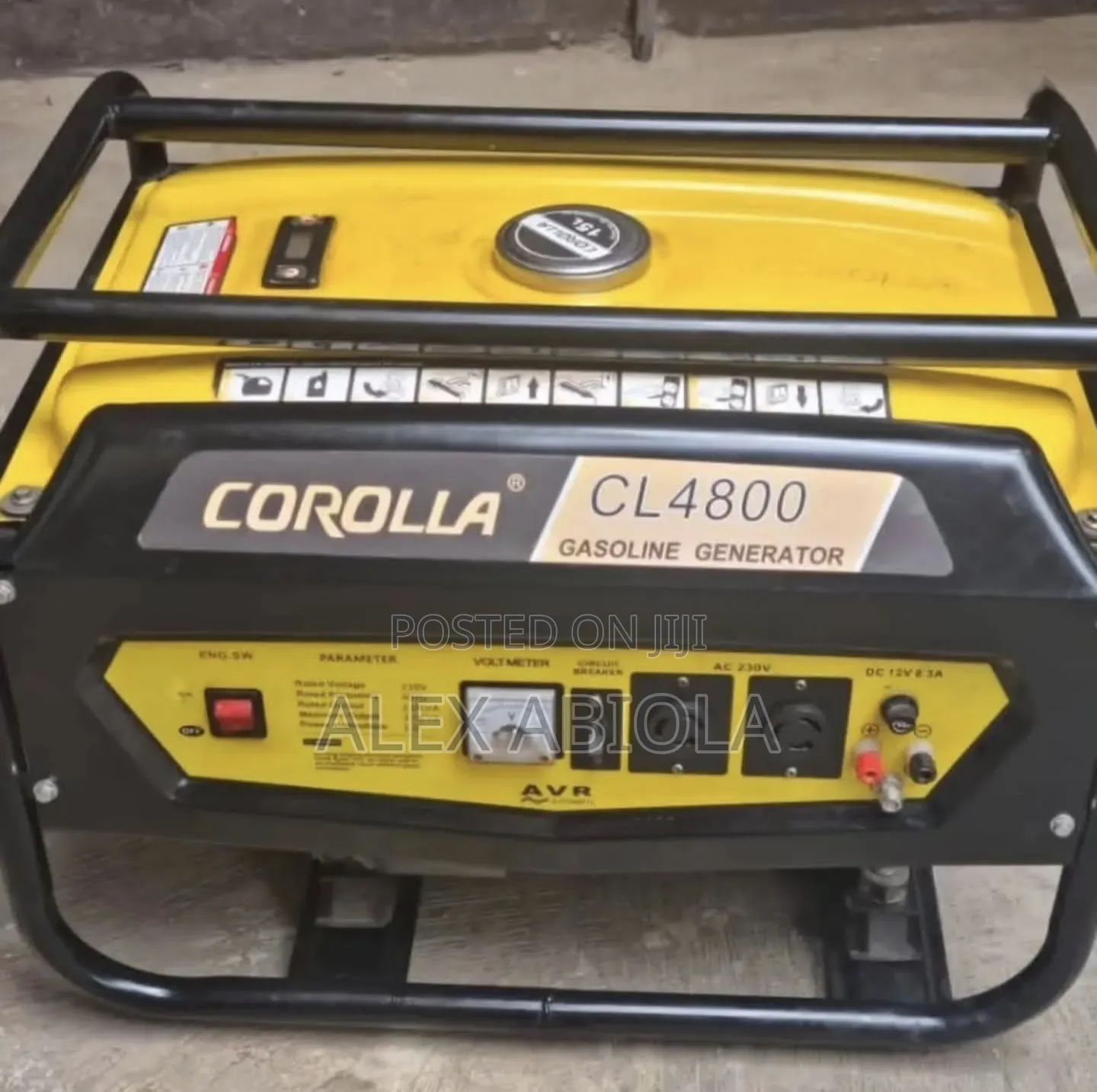 3.5kva Corolla Generator