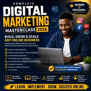 Digital Marketing Course 2026 – Learn SEO, Social Media Online Busin