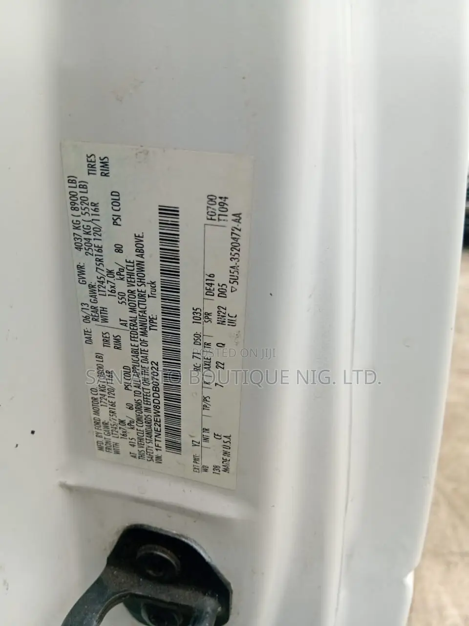 Ford Econoline 2014 White