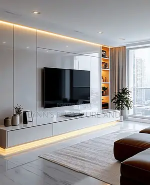 Beautiful Padded TV Console