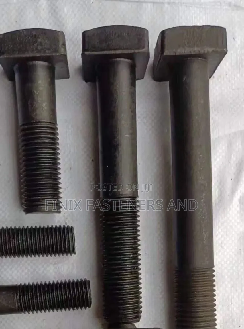 Square Head Bolt and Nut