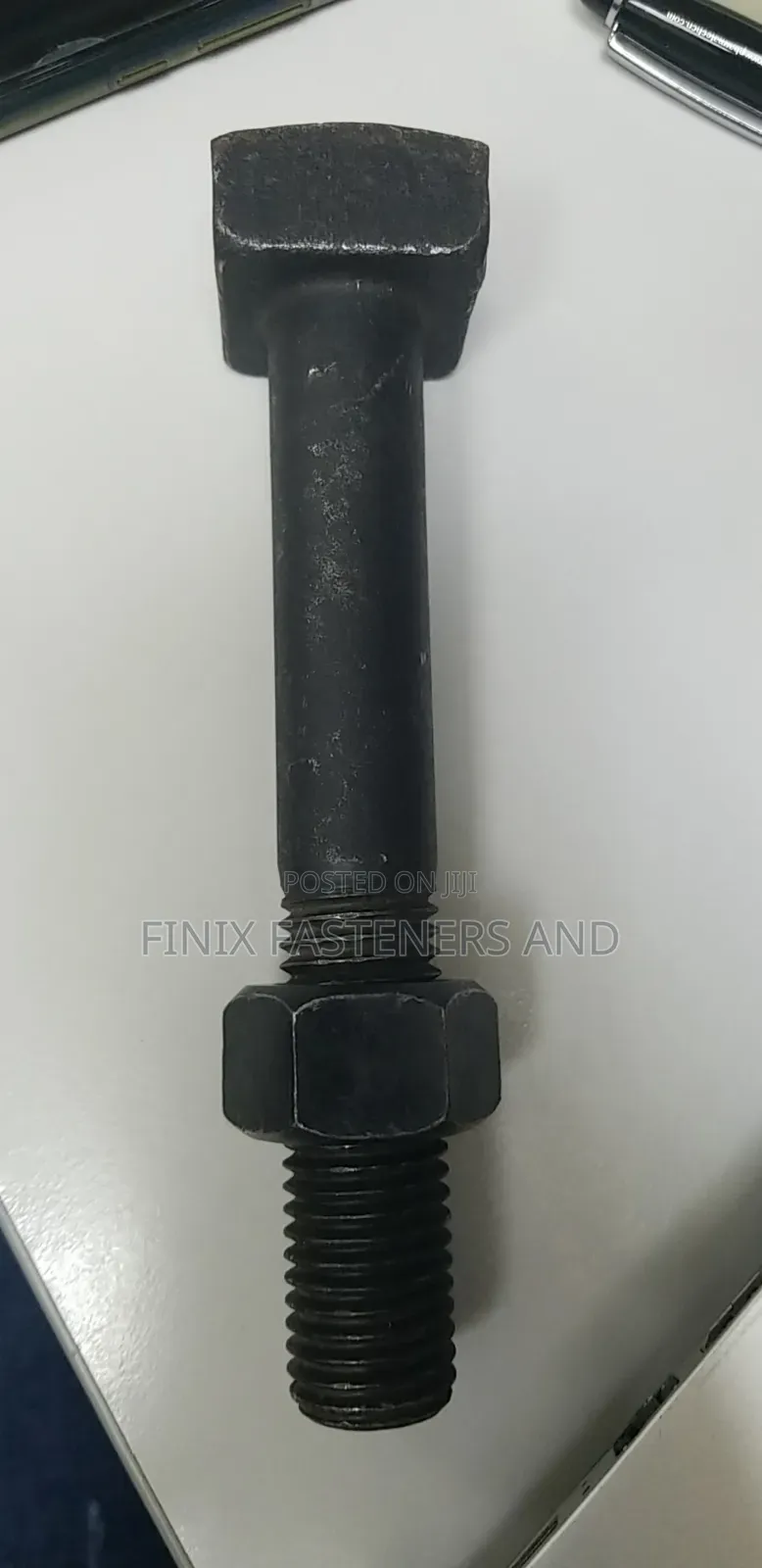 Square Head Bolt and Nut