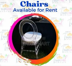 Rent Our Clear O Back Chair for Your Event