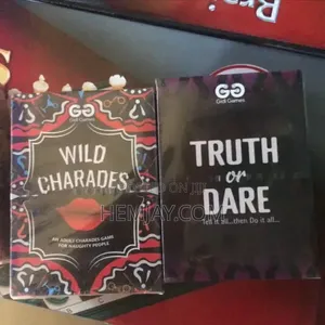 2in1 Naughty Party Cards Game. (Wild Charades Truth or Dare)
