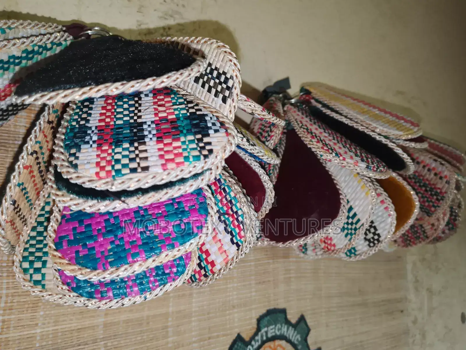 Raffia Key Holders
