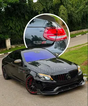 Mercedes-Benz C63 2020 Black