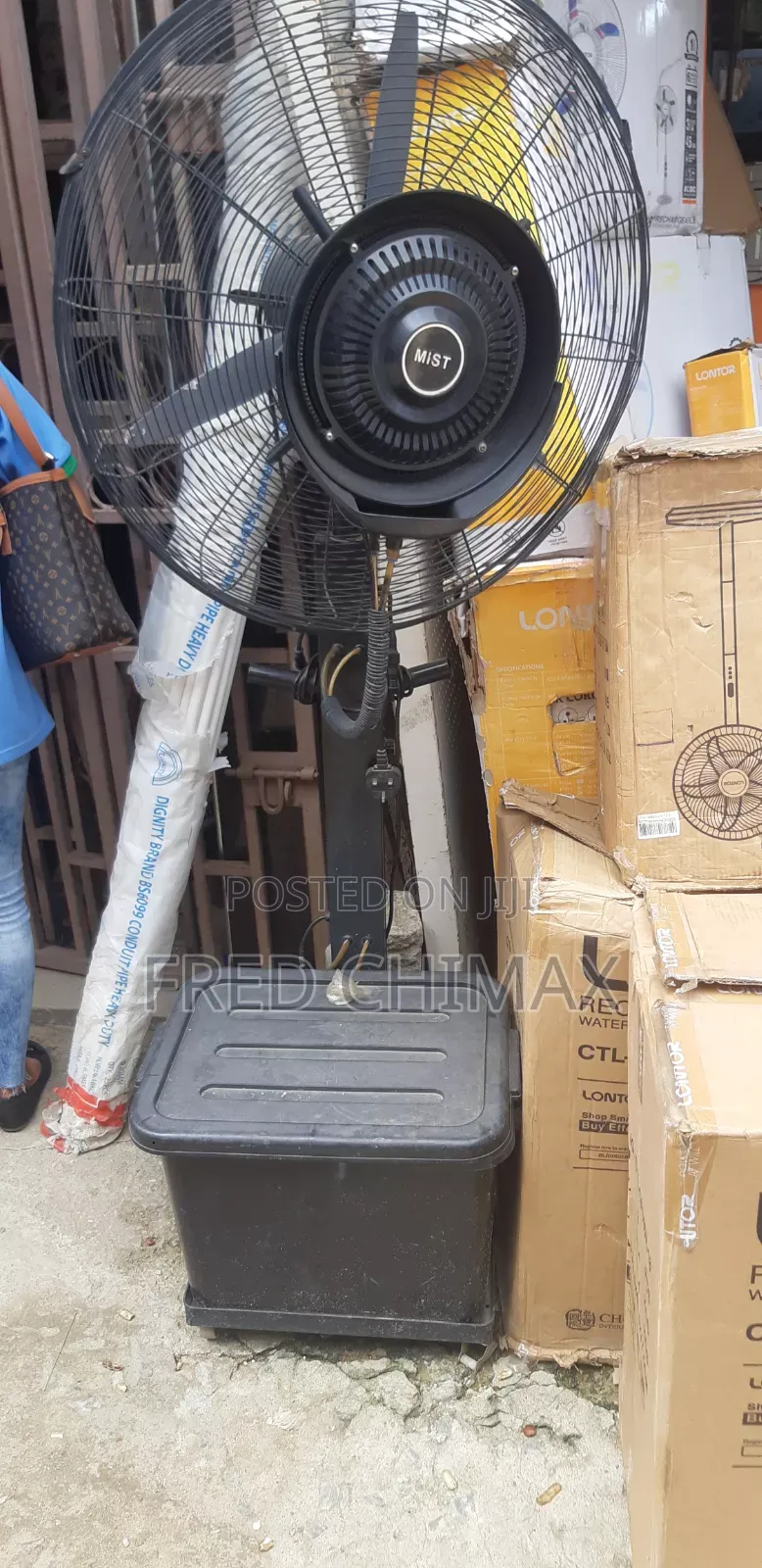 26" Ox Standing Fan