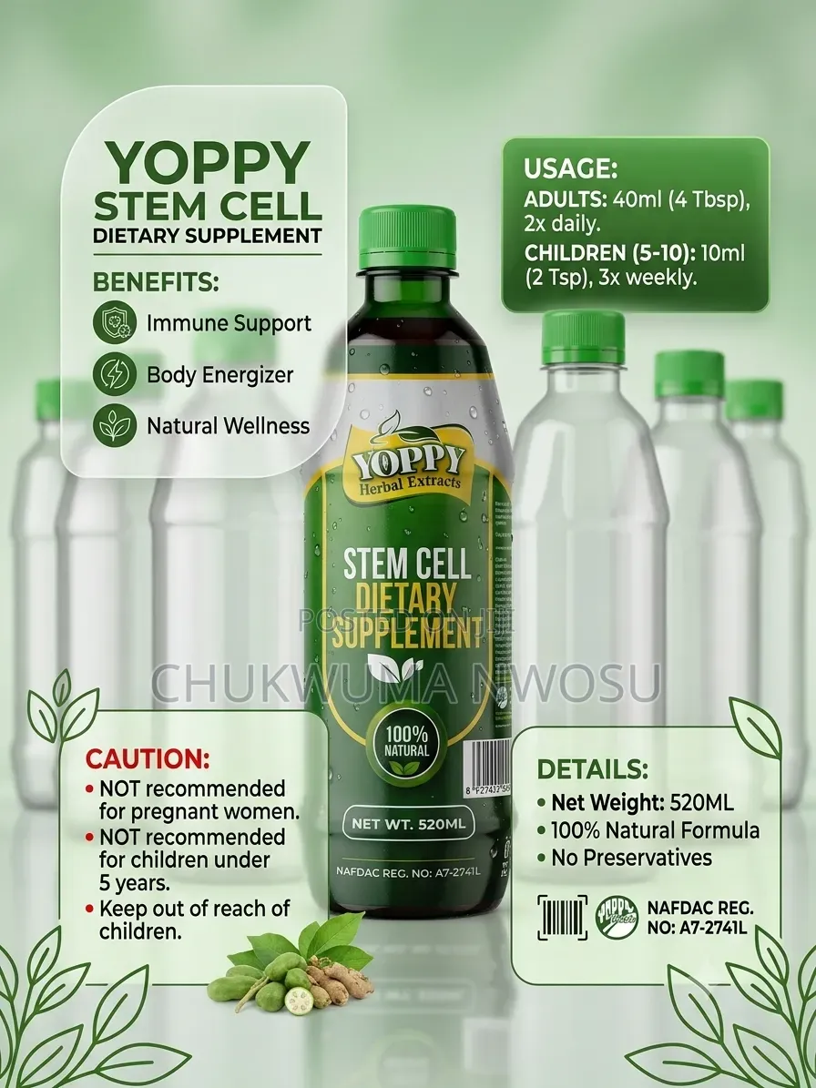 Yoppy Herbal Extracts Stem Cell Dietary Supplement