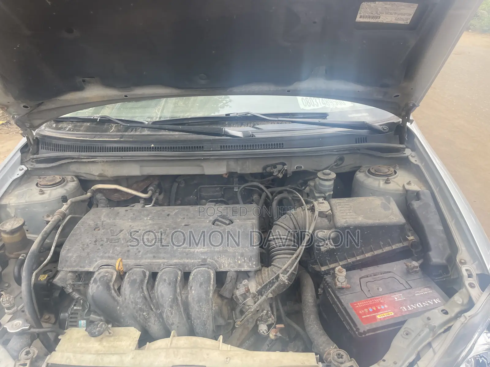 Toyota Corolla 2004 Silver