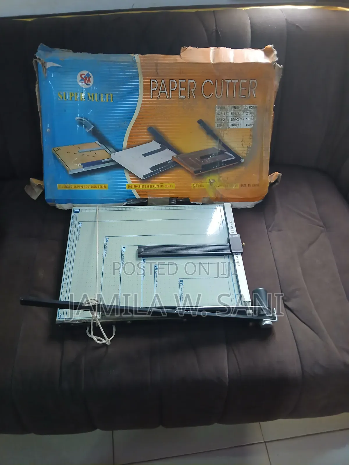 808 Iron Disc Paper Cutter