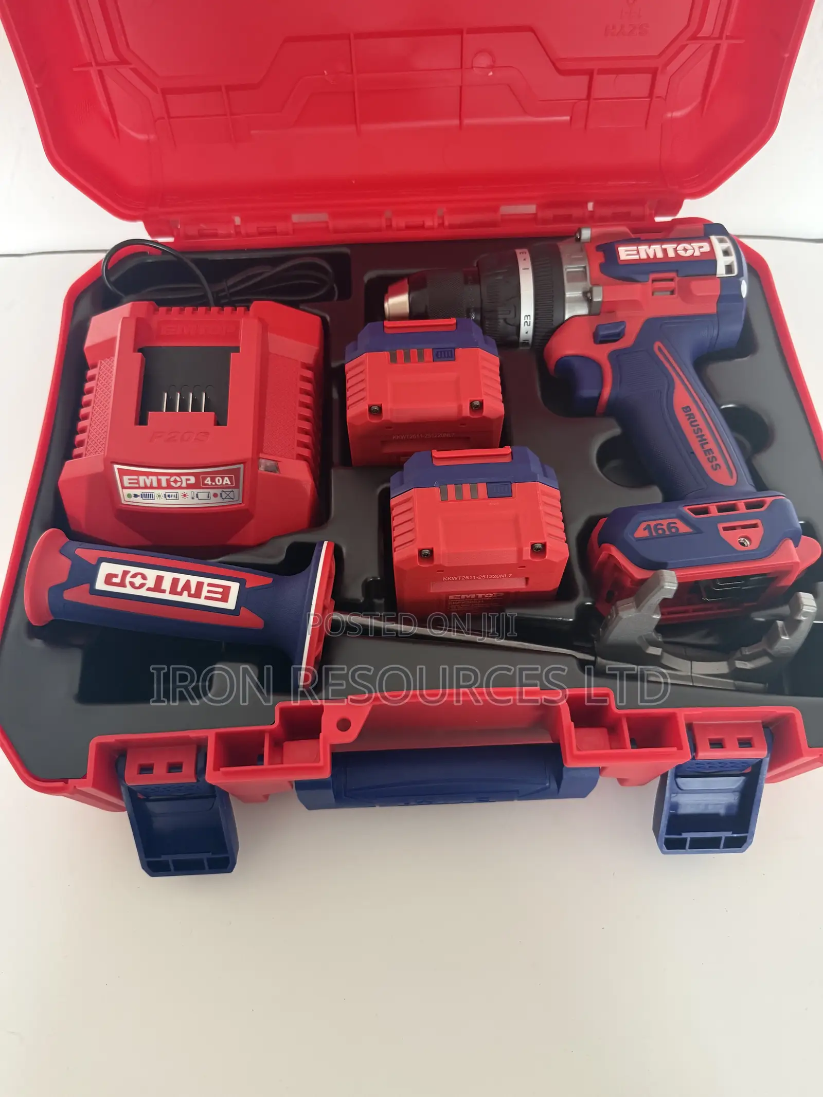 Brushless Cordless Impact Drill 166nm