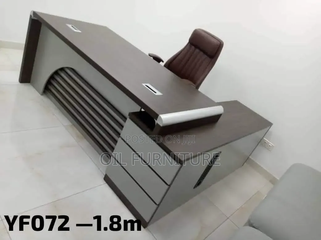 Executive 1.6m L-Shaped Office Desk With Side Extension Storage