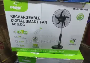 Iwin Rechargeable Fan Dc and AC