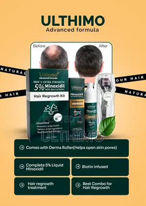 Ultimo Complete 5percent Minoxidil Kit for Men