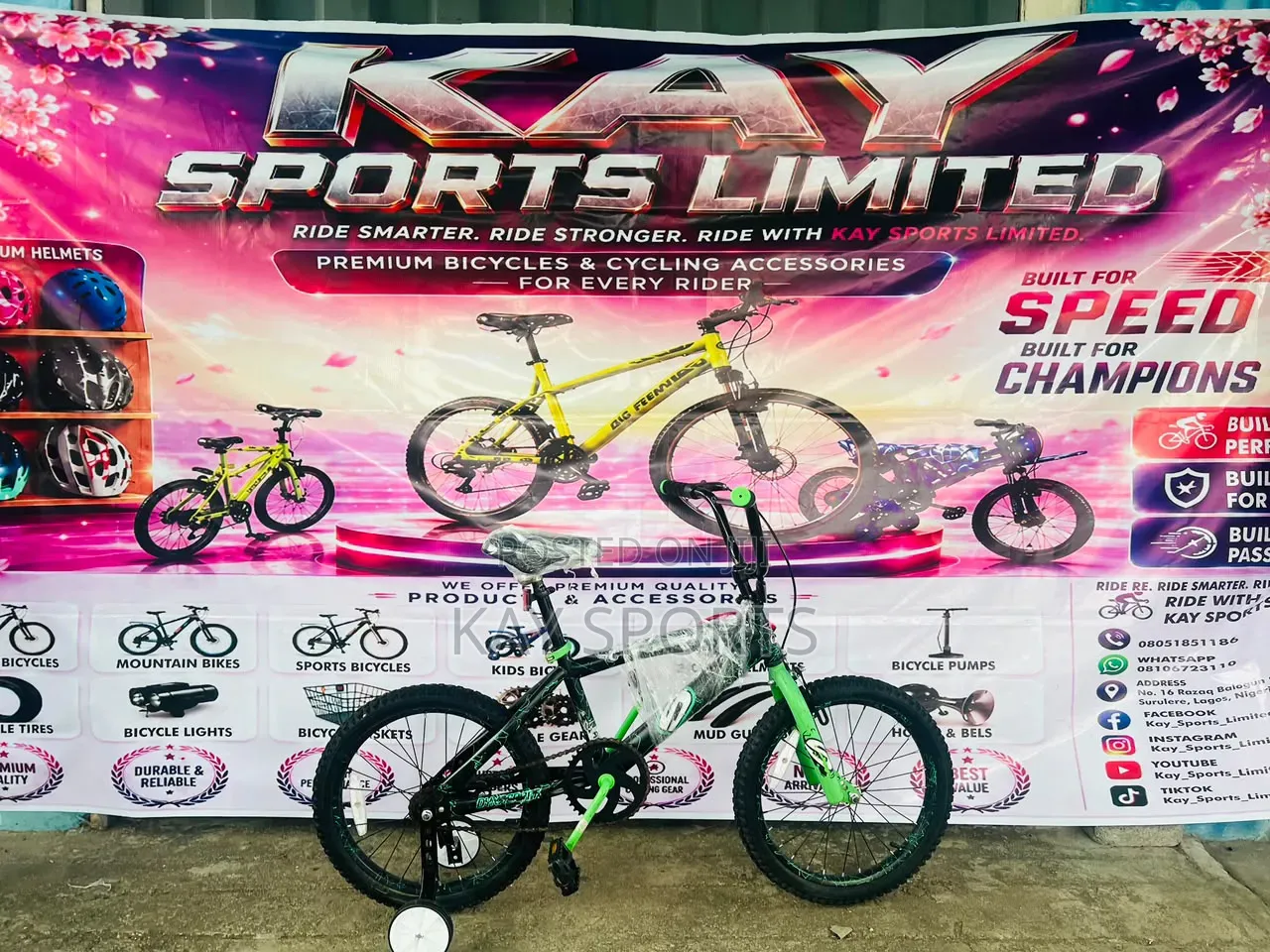 Surge 18 Inch Children Bicycle