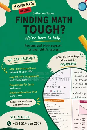 Online Private Mathematics Tutor