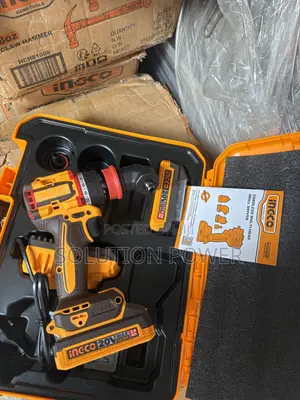 INGCO 20V Cordless Multi-Head Drill Driver
