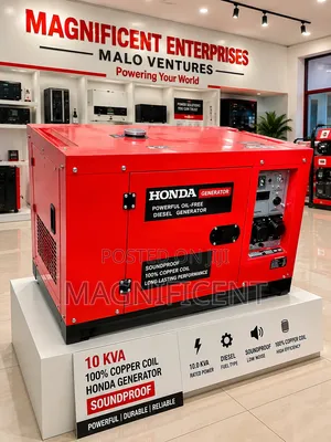  10 KVA Honda Diesel Generator – 100% Copper Coil | Soundproof |