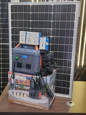 550W Home Solar Generator System With 4 LED Lights