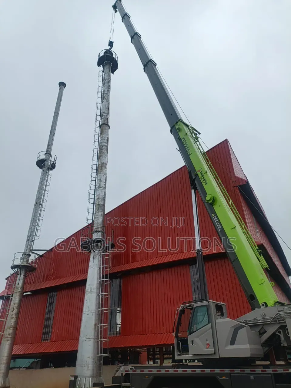 55 Tons Crane Hire Services
