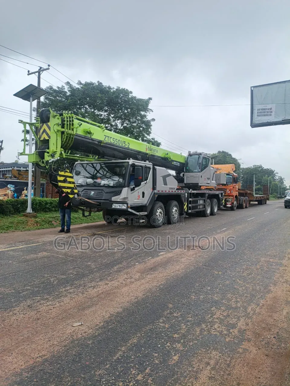 55 Tons Crane Hire Services