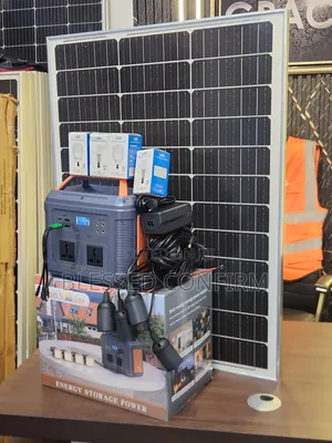 550W Rechargeable Solar Generator With 100W Solar Panel