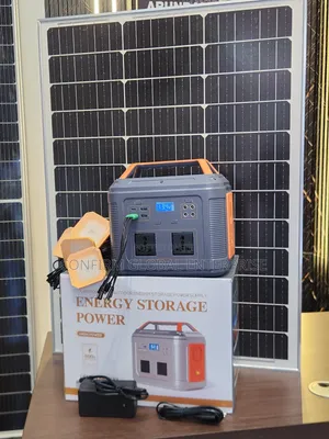 High-Performance 550W Solar Generator With 100W Panel and 4 LED Bulbs