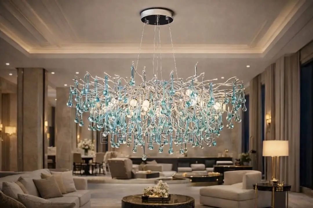 Size 800mm Modern Crystal Chandelier