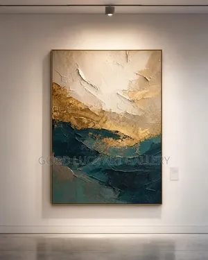 Abstract Cityscape Canvas