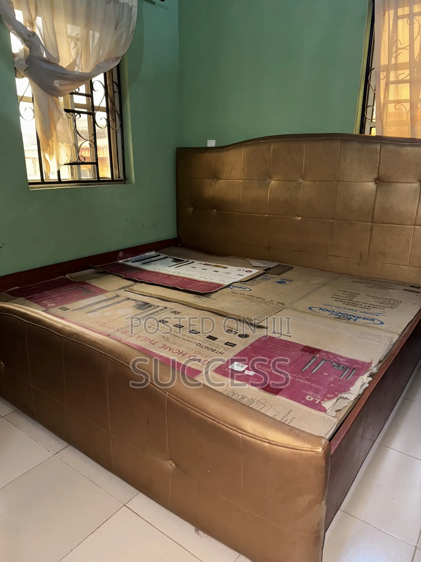 Bed and Bed Frame