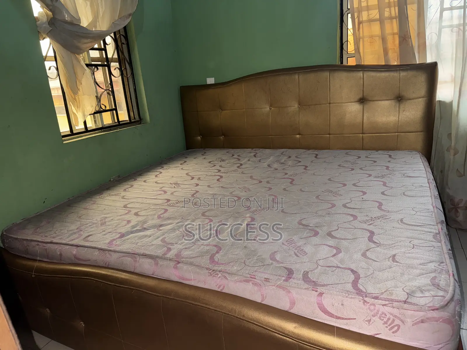 Bed and Bed Frame