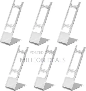 L-Shaped 12PCS Stand Plastic Wrist Watch Display Rack Holder