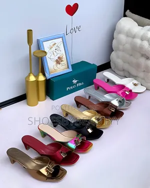 Kitten Heel Slippers