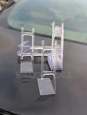 L-Shaped 12PCS Stand Plastic Wrist Watch Display Rack Holder